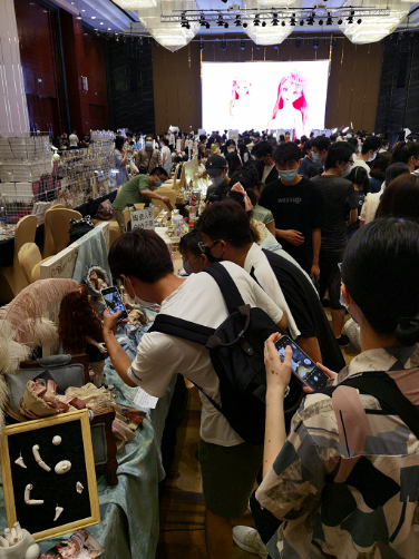 2022年深圳DollParty大型人形展会在宝安区举行