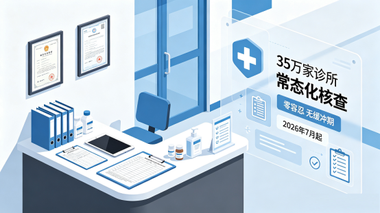 诊所全面核查倒计时：信息化管理系统如何帮35万家机构守住六条红线？