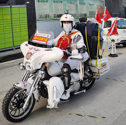 摩旅文化——访濮阳市首位长途摩旅骑行者