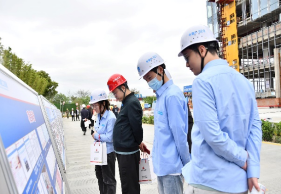 中建交通四川公司参加成都市工程建设质量协会观摩活动