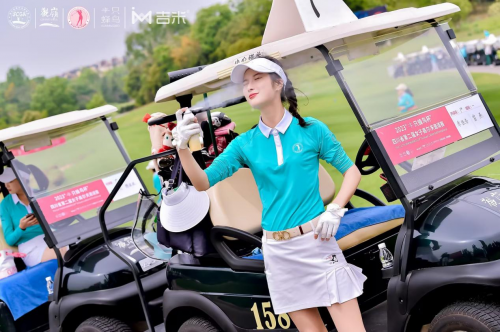 吉米荣誉赞助四川省第二届女子高尔夫邀请赛，传递健康护肤生活