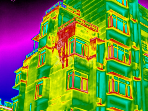 外墙老化、空鼓脱落怎么预防？让红外热像仪给房屋做个体检吧！
