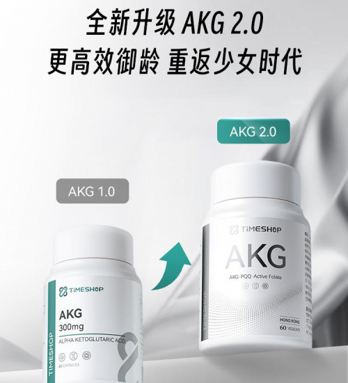 Timeshop新品发布！新加坡抗衰国师监制，益活新AKGpro成抗衰新选择