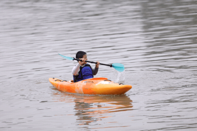 杭州惠立学校校园活动介绍：皮划艇项目