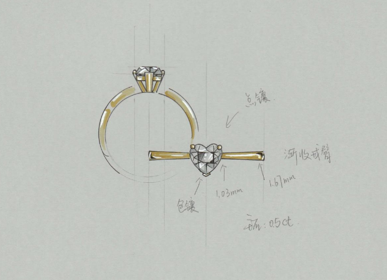 定制钻戒不再是结婚的专属,简戒janering"定情戒"获95