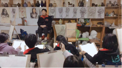 杭州画室：考中国美术学院，六月画室是专业的