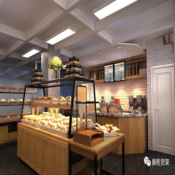 广州瑞雅定制厂:面包展柜确定面包店档次