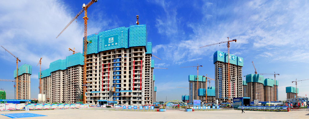 花香自有蝶飞来 ——中建七局总承包公司皮庄棚改项目部现场促市场纪实