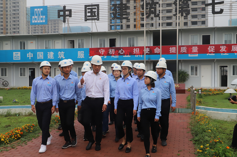 花香自有蝶飞来 ——中建七局总承包公司皮庄棚改项目部现场促市场纪实