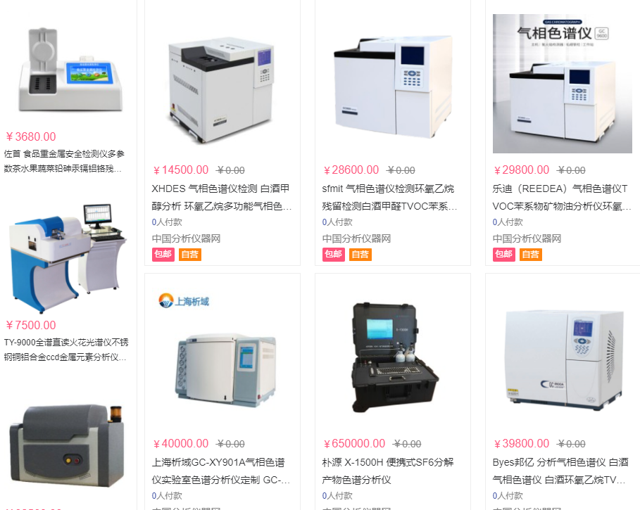 中国分析仪器网整合行业招商运营资源的专业平台!