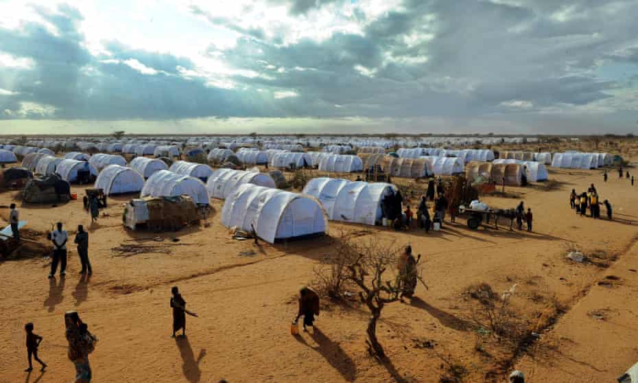 Dadaab refugee camp in Kenya