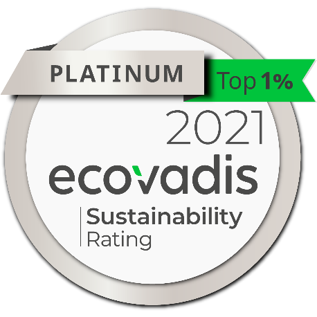罗姆荣获EcoVadis公司2021年可持续发展最高评级“白金奖”