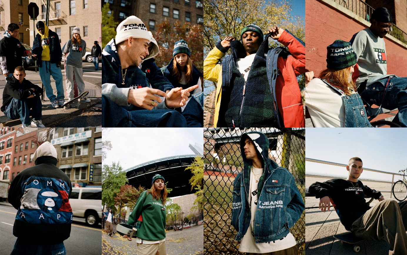 TOMMY × AAPE BY *A BATHING APE 全新合作胶囊系列