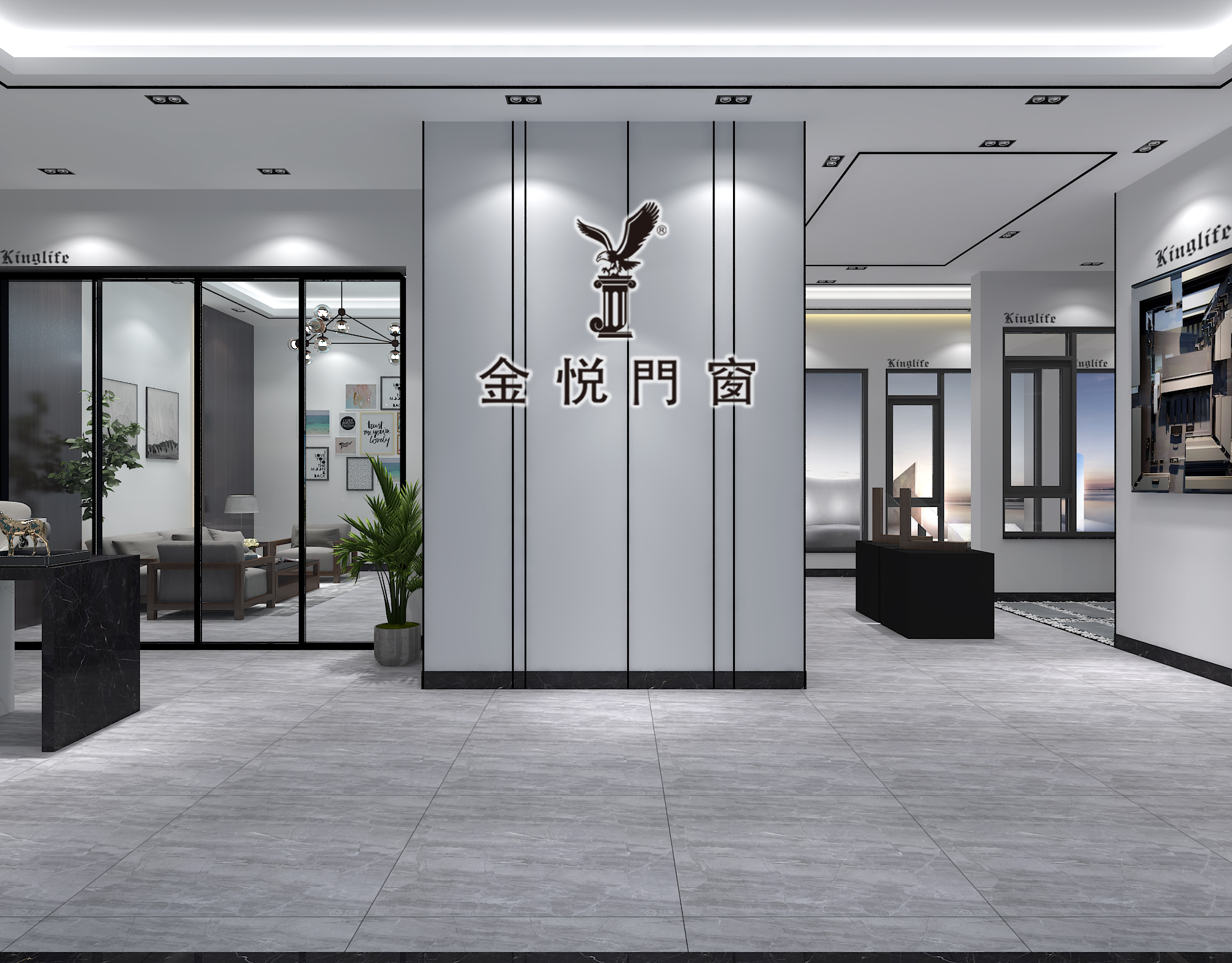 金悦门窗:家居私密空间定制,可以从三防系统门窗定制开始