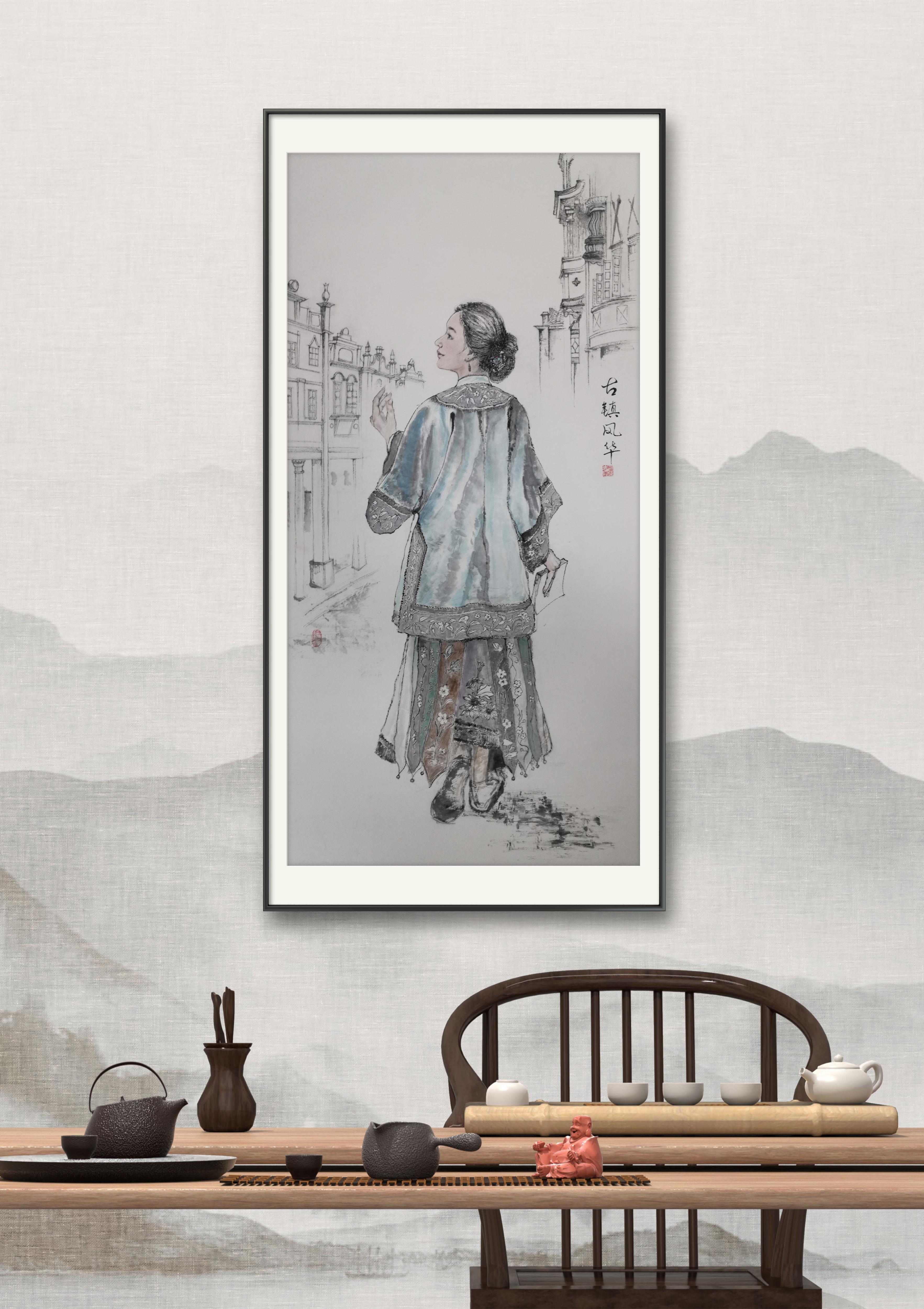 中国艺术传承形象大使司徒惠霞——献礼建军95周年