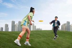 A couple of people playing frisbee

Description automatically generated with medium confidence