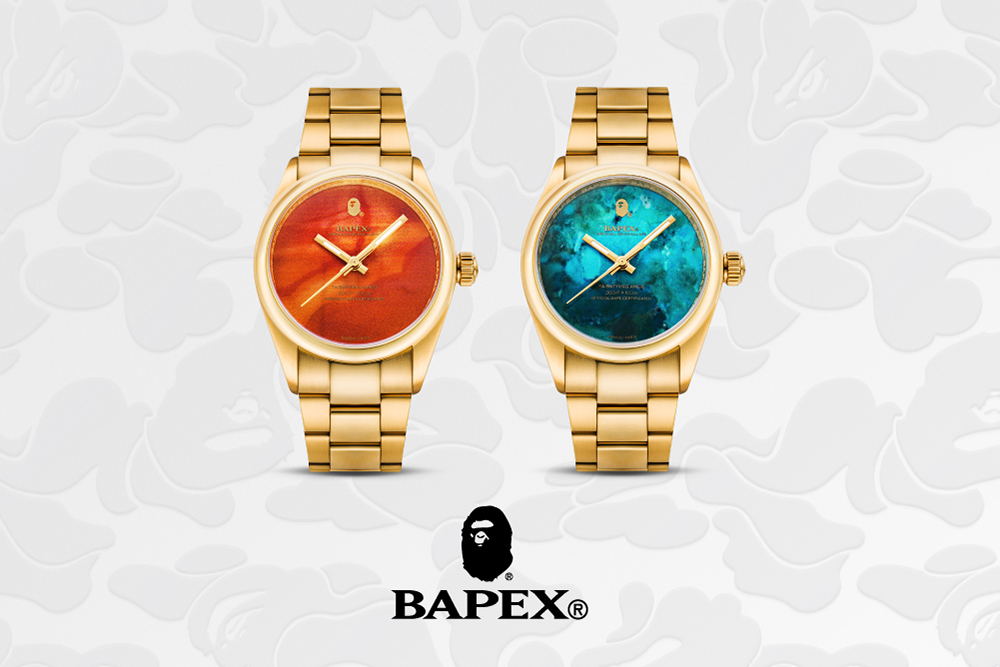 潋滟似水，炽热如焰 BAPEX全新腕表系列定格黄金时间