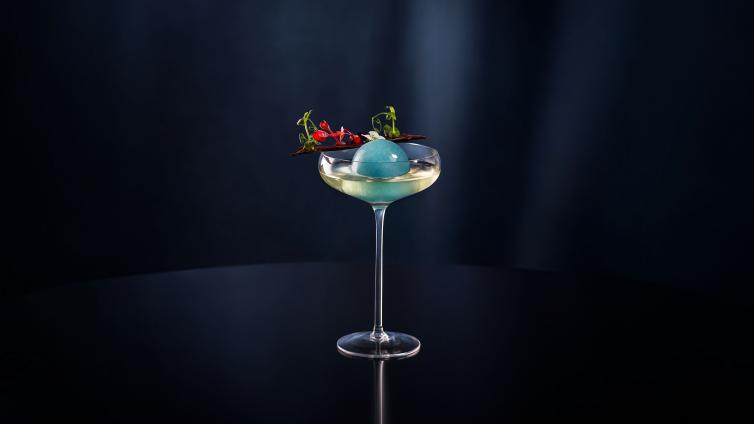 马蒂亚斯•吉鲁为积家创作的调酒作品 – 地心引力Earth Attraction - 2@Richard Frémont