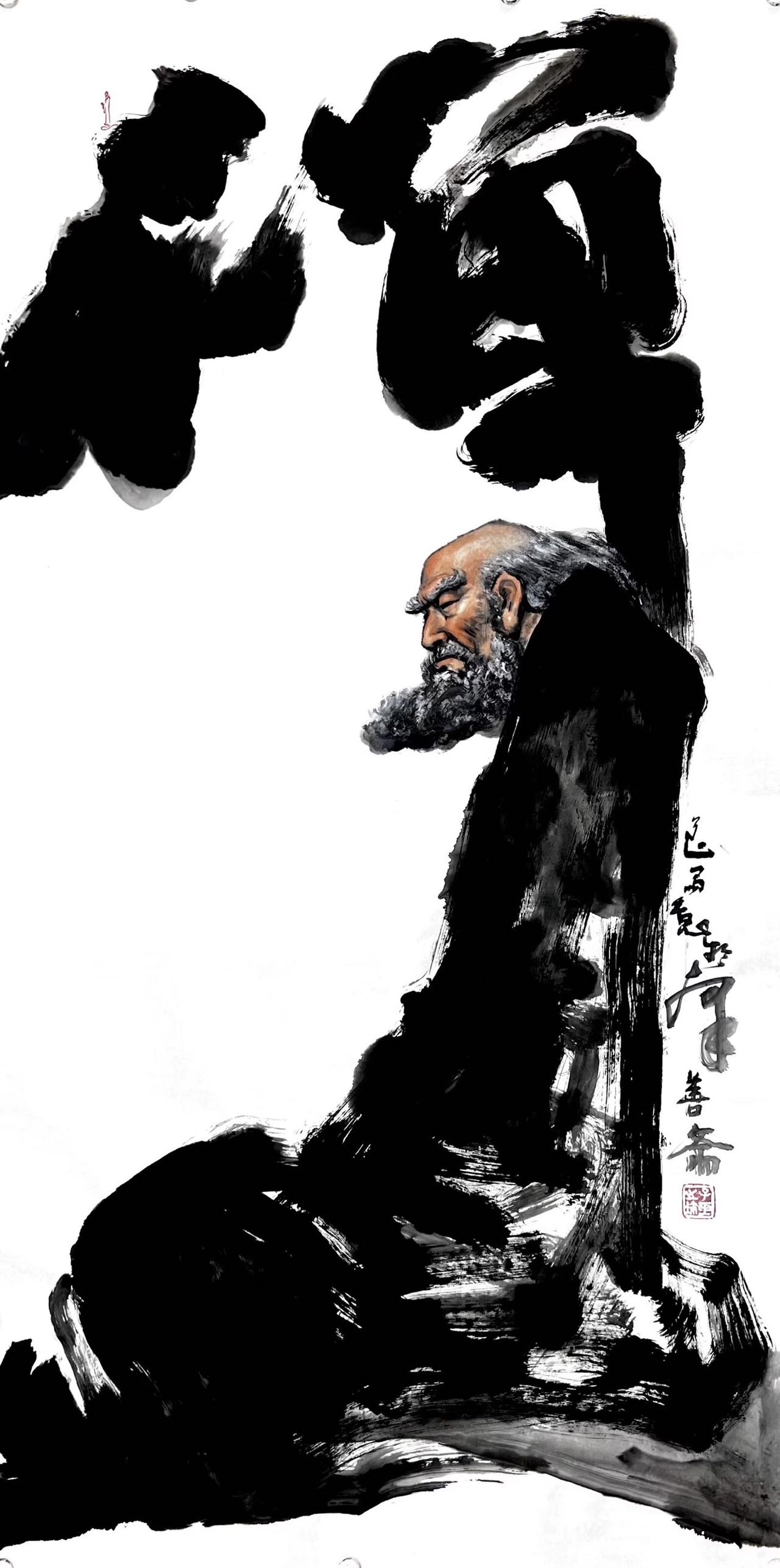 笔墨铸魂，古今共情—刘子玉作品赏析