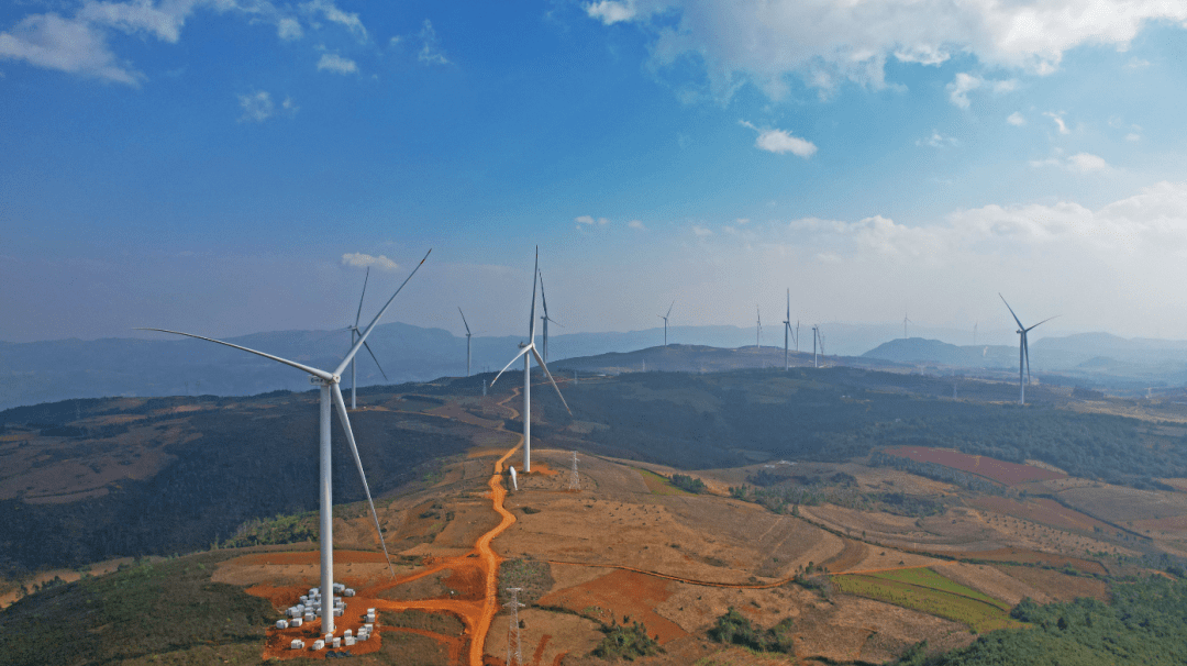 电建昆明院：全国单机容量最大山地风电项目并网发电